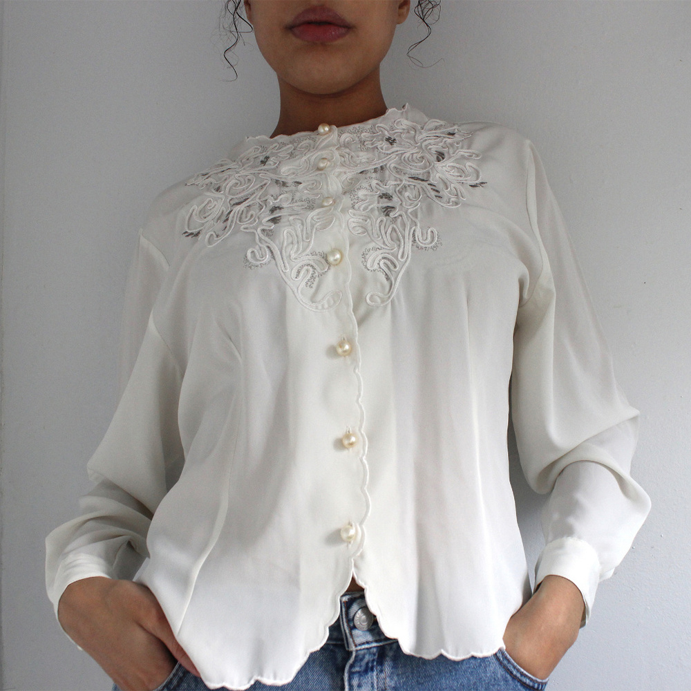 Vintage Button Down Blouse